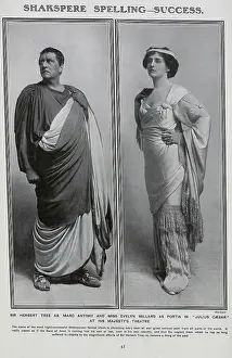 Beerbohm: Sir Herbert Tree and Miss Evelyn Millard