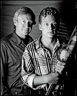 Filmmaker: Sir John Boorman and son Charley Boorman