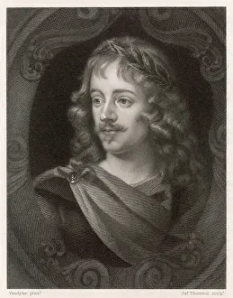 Suckling: Sir John Suckling, poet, after Van Dyck