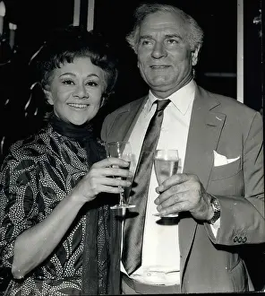 Guys: Sir Laurence Olivier, Joan Plowright, celebrating peerage