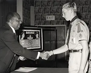 Postage: Sir Learie Constantine with boy scout