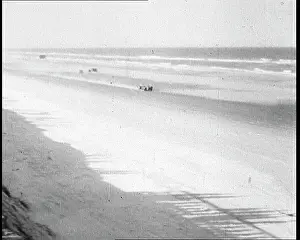 Daytona: Sir Malcolm Campbell breaking the land speed