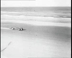 Daytona: Sir Malcolm Campbell breaking the land speed