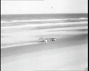 Daytona: Sir Malcolm Campbell breaking the land speed