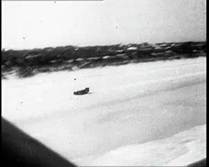 Daytona: Sir Malcolm Campbell breaking the land speed