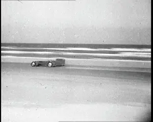 Daytona: Sir Malcolm Campbell breaking the land speed