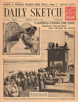 Velocity: Sir Malcolm Campbell, speed record in Bluebird