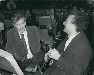 Tippett: Sir Michael Tippett, composer, Colin Davis, conductor