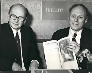 Sir Peter Scott (left) and Dr. Robert Rines