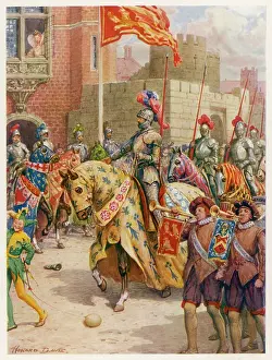 1580s: Sir Philip Sidney jousts at Whitehall