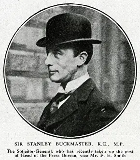 Buckmaster: Sir Stanley Buckmaster, Solicitor-General, WW1