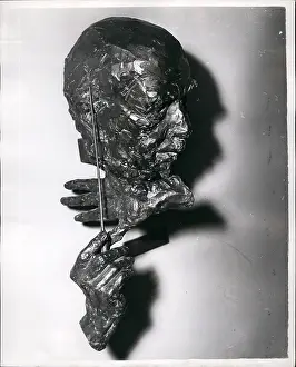 Beecham: Sir Thomas Beecham, bronze sculpture, Festival Hall, London