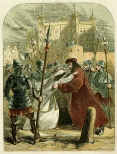 Tragic: Sir Thomas More and his daughter Margaret Roper