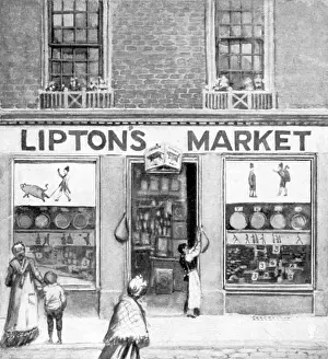 Lipton: Sir Thomas Lipton's first shop