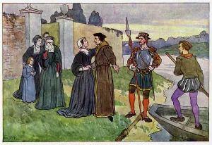 Saying: Sir Thomas More is taken away for his execution