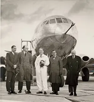 Cunningham: Sir Yeo Cribbett, Lord Packenham, Grp Cpt John Cunningham
