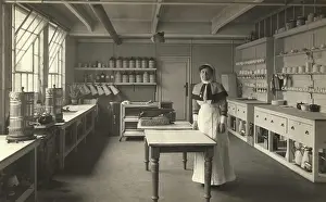 Shelf: Sister Chapman in the kitchen at King George