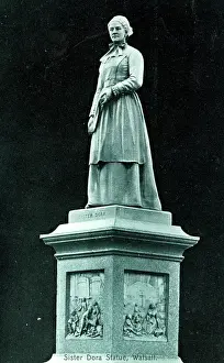 Dora: Sister Dora Statue, Walsall, Warwickshire