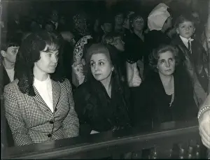 Elisa: Three sisters of the late Eva Peron at a mass, Argentina