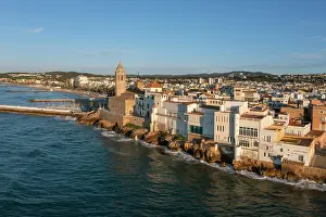 Drone: Sitges, Catalonia, Spain