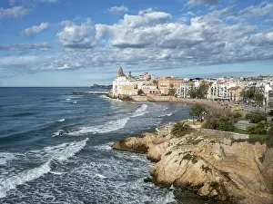 Drone: Sitges, Catalonia, Spain