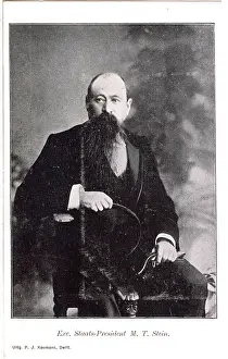 Theunis: Sitting portrait of Martinus Theunis Stein