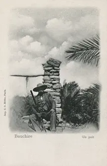 Bushehr: Sitting by a well, Bushehr, Iran