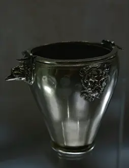 Situla: Situla. 4th-3rd centuries BC. Silver. From Greece