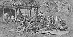 Siva: SIVA DANCE SAMOA/1889