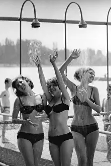 Showering: Sixties fashion