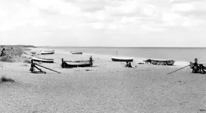 Sizewell: Sizewell, Beach c1965