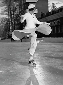 Ruckert: The skater Hilda Ruckert at training