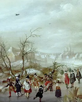 Breen: Skaters on a Frozen River