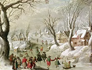 Christoffel: Skaters on a Frozen River