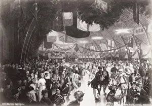 Notman: skating carnival photo composition Canada