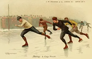 Derville: Skating: A close finish