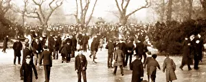 Dulwich: Skating in Dulwich Park, early 1900s