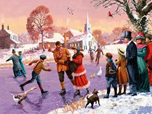 The Kevin Walsh Nostalgia Collection: Skating on the lake