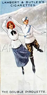 Pirouette: SKATING PIROUETTE 1914
