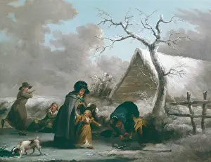 Morland: Skating Scene