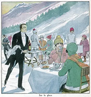 Resorts: SKATING WAITERS 1923