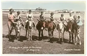 Skegness: SKEGNESS/DONKEYS 1937