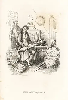 J. Andrews: The skeleton of Death and the Antiquary