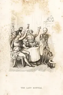J. Andrews: The skeleton of Death brings the last bottle of