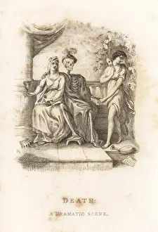 J. Andrews: The skeleton of Death in a Dramatic Scene