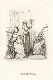 J. Andrews: The skeleton of Death and the mother