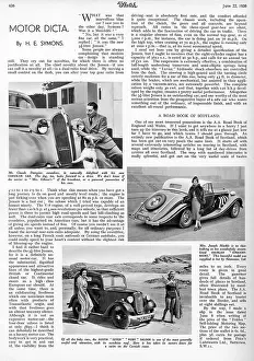 Aug18: The Sketch, 1938 Motor Dicta