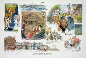 Socializing: A sketch-book at Newport