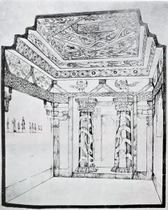 Discovered: A Sketch of the Front Chamber of the Twin Column