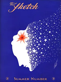 The Sketch front cover by Erte